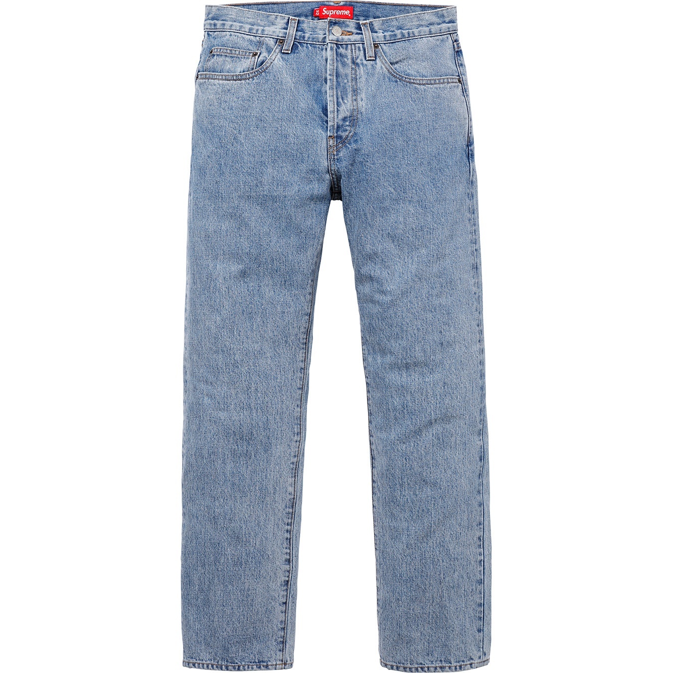 Stone Washed Slim Jeans view 2
